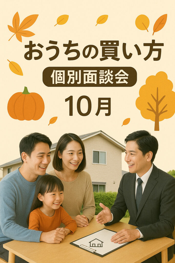 『おうちの買い方』個別面談会(2025年10月分)